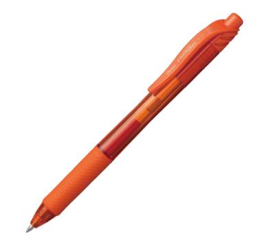 Roller a scatto Energel x BL 107 punta 0,7 mm astuccio 4 colori assortiti - 6897 - 2