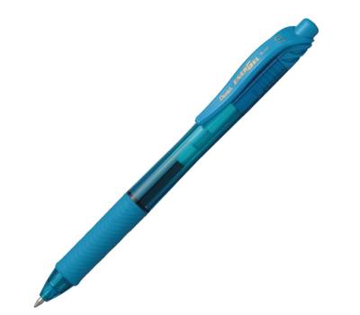 Roller a scatto Energel x BL 107 punta 0,7 mm astuccio 4 colori assortiti - 6897 - 4