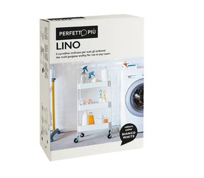 Carrellino Lino - in metallo - Perfetto - 16860 - 8052474168603 - DMwebShop - 1 Carrellino Lino - in metallo - Perfetto - 16860 - 8052474168603 - DMwebShop - 1