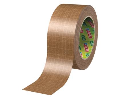 Nastro adesivo pack Eco paper standard ecoLogo 50 mt x 5 cm avana - 7591 - 1 Nastro adesivo pack Eco paper standard ecoLogo 50 mt x 5 cm avana - 7591 - 1