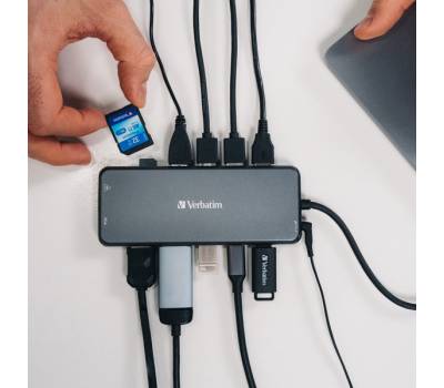 USB-C Pro Multiport Hub 14 Port CMH-14 - Verbatim - 32154 - 23942321545 - DMwebShop - 2