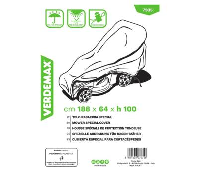 Telo di copertura Special per rasaerba 188 x 64 x 100 cm PU - 8244 - 1 Telo di copertura Special per rasaerba 188 x 64 x 100 cm PU - 8244 - 1