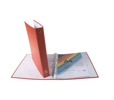 Raccoglitore 4 anelli diametro 30 mm PP colori assortiti Exacompta 51330E - 8070 - 1