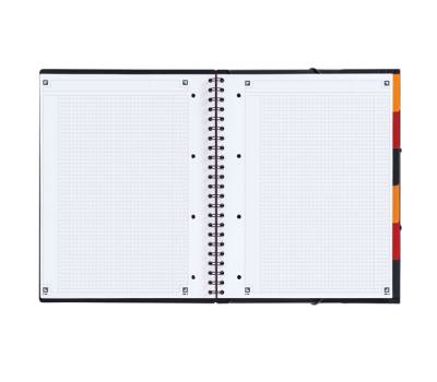 Blocco spiralato Organiser Book 5 mm con margine 240 x 297 mm 80 gr 80 fogli - 9263 - 1 Blocco spiralato Organiser Book 5 mm con margine 240 x 297 mm 80 gr 80 fogli - 9263 - 1