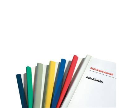 Dorsetti tondi per rilegatura - 8 mm - rosso - scatola 50 pezzi - Fellowes - D108RO - 8015687018615 - DMwebShop - 1