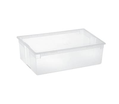 Contenitore multiuso Light Box XL - 57,8 x 39,6 x 18,5 cm - 36 lt - plastica - trasparente - Terry - 1001381 - 8005646013812 - DMwebShop - 1