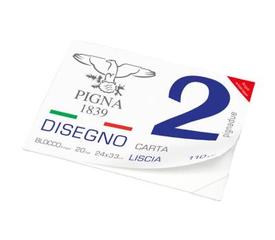 Blocco 2,240 x 330 mm 4 angoli 20 fogli 110 gr liscio - 9791 - 1 Blocco 2,240 x 330 mm 4 angoli 20 fogli 110 gr liscio - 9791 - 1
