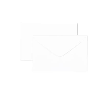 Scatola 100 biglietti + 100 buste - Bristol - bianco - 75 x 112 mm - Rex Sadoch - 8104 - 8004999810406 - DMwebShop - 1