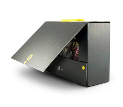 Scatola archivio Big Next - dorso 16 cm - 25 x 35 cm - nero-rosso - Sei Rota - 68101612 - 8004972023809 - DMwebShop - 1