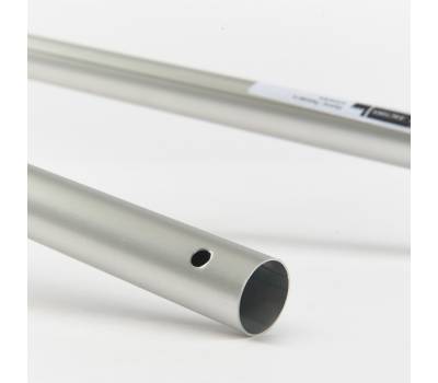 Manico Allitech per scope - con foro - alluminio - lunghezza 145 cm - Perfetto - In Factory - 0031G - 8000957003170 - DMwebShop - 1