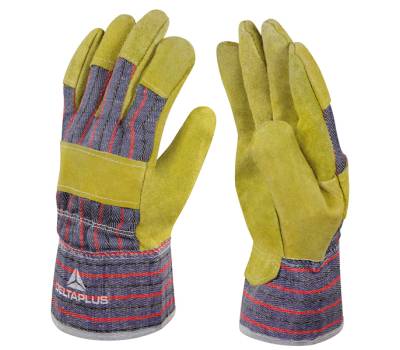 Guanti Docker DC103 - pelle crosta di bovino - taglia 10 - beige-blu - Deltaplus - DPDC10310 - 3295249183530 - DMwebShop - 1 Guanti Docker DC103 - pelle crosta di bovino - taglia 10 - beige-blu - Deltaplus - DPDC10310 - 3295249183530 - DMwebShop - 1