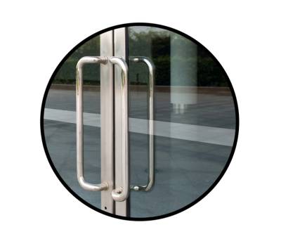 Striscia di sicurezza per vetri adesiva 5 cm x 5 mt traslucida - 8178 - 1