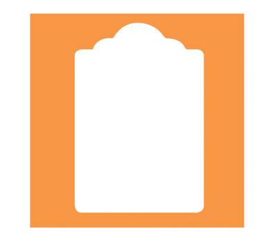 Fustella motivo tag dimensione sagoma 50 mm - 8894 - 2 Fustella motivo tag dimensione sagoma 50 mm - 8894 - 2