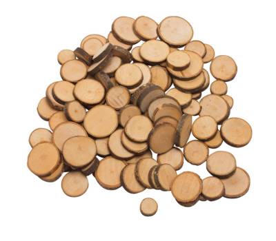 Fettine di legno naturale - conf. 100 pezzi - Cwr - TT101 - 8004957124545 - DMwebShop - 1 Fettine di legno naturale - conf. 100 pezzi - Cwr - TT101 - 8004957124545 - DMwebShop - 1