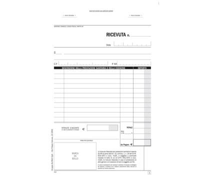 Blocco ricevute sanitarie numerate - 100-2 copie autoricalcanti - 21,5 x 14,8 cm - Data Ufficio - DU1653C1000 - 8008842585190 - DMwebShop - 1 Blocco ricevute sanitarie numerate - 100-2 copie autoricalcanti - 21,5 x 14,8 cm - Data Ufficio - DU1653C1000 - 8008842585190 - DMwebShop - 1