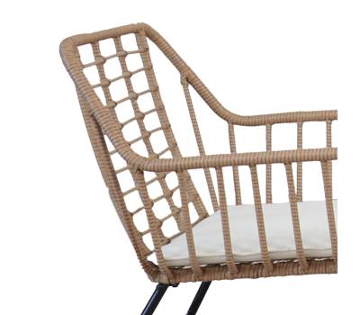 Salotto Cebu - polyrattan naturale - set 4 elementi - Garden Friend - S2251001 - 8023755058203 - DMwebShop - 2