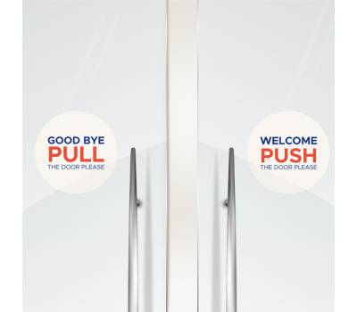 Etichette adesive per finestre in carta con pellicola laser rimovibili bianco - 11099 - 2