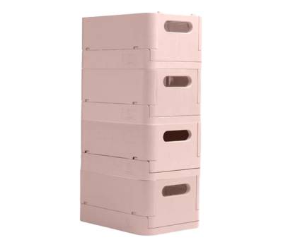 Scatola pieghevole The Smart Case midi Skandi - 27,6 x 18,8 x 12 cm - nude - Exacompta - 27131D - 9002493271319 - DMwebShop - 3