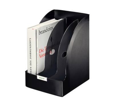 Portariviste Plus Jumbo 24 x 31 x 21 cm nero - 11603 - 2