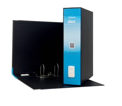 Registratore Dox 2 - dorso 8 cm - protocollo - 23 x 34 cm - azzurro capri - Esselte - Dox - D26201 - 5028252441735 - DMwebShop - 1 Registratore Dox 2 - dorso 8 cm - protocollo - 23 x 34 cm - azzurro capri - Esselte - Dox - D26201 - 5028252441735 - DMwebShop - 1