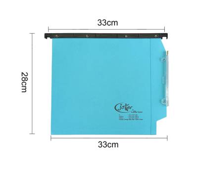 Cartella sospesa Joker - armadio - interasse 33 cm - fondo U-3 cm - 32,6 x 28 cm - blu - conf. 25 pezzi - Bertesi - 414F Link 3-A3 - 8058983261996 - DMwebShop - 1