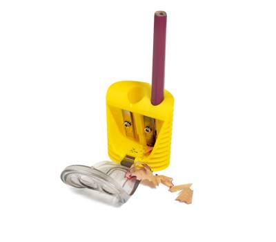 Temperamatite - a 2 fori - colori assortiti - expo 18 pezzi - Colorosa - 360280 - 8004428049407 - DMwebShop - 1