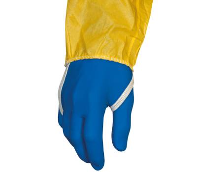 Tuta di protezione Deltachem - taglia L - giallo - Deltaplus - DT300GT - 3295249192907 - DMwebShop - 2