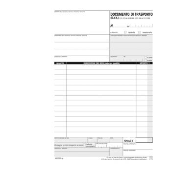 Blocco DDT - 50-50 copie autoricalcanti - 21,5 x 14,8 cm - Data Ufficio - DU1607CD200 - 8008842585312 - DMwebShop - 1 Blocco DDT - 50-50 copie autoricalcanti - 21,5 x 14,8 cm - Data Ufficio - DU1607CD200 - 8008842585312 - DMwebShop - 1