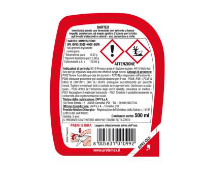 Insetticida multinsettto - trigger 500 ml - Protemax - PROTE300 - 8005831010992 - DMwebShop - 1 Insetticida multinsettto - trigger 500 ml - Protemax - PROTE300 - 8005831010992 - DMwebShop - 1