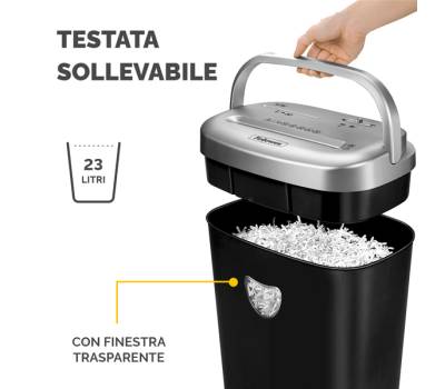 Distruggidocumenti 53C - a frammenti - Fellowes - 4653101 - 43859646906 - DMwebShop - 4