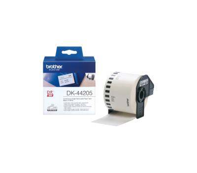 Rotolo etichetta continua carta adesiva nero bianco 62mm x 30,48 mt - 10790 - 1