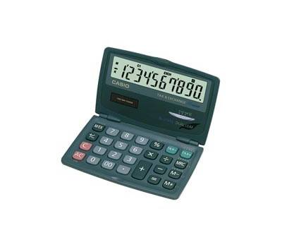 Calcolatrice tascabile - SL-210 TE - 10 cifre - nero - Casio - SL-210TE-WA-EC - 4549526612640 - DMwebShop