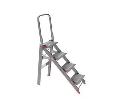 Scaletta Class Piu' con parapetto - 4 gradini - alluminio - Marchetti - 20524 - 8021227005175 - DMwebShop Scaletta Class Piu' con parapetto - 4 gradini - alluminio - Marchetti - 20524 - 8021227005175 - DMwebShop