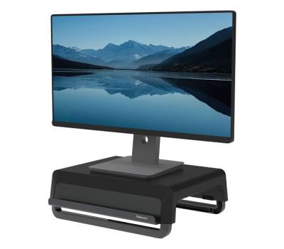 Supporto monitor Breyta - pieghevole - 8,2 x 35,4 x 30,4 cm - nero - Fellowes - 100016560 - 43859794911 - DMwebShop - 3