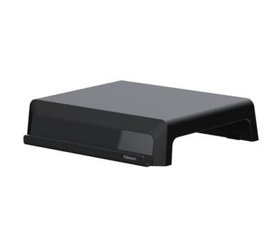 Supporto monitor Breyta - pieghevole - 8,2 x 35,4 x 30,4 cm - nero - Fellowes - 100016560 - 43859794911 - DMwebShop - 4