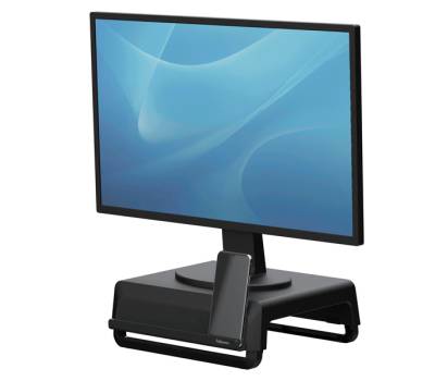 Supporto monitor Breyta - pieghevole - 8,2 x 35,4 x 30,4 cm - nero - Fellowes - 100016560 - 43859794911 - DMwebShop - 5
