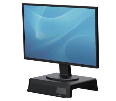 Supporto monitor Breyta - pieghevole - 8,2 x 35,4 x 30,4 cm - nero - Fellowes - 100016560 - 43859794911 - DMwebShop - 7