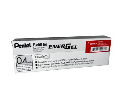 Refill Energel per LRN4 punta 0,4 mm rosso - 14726 - 1 Refill Energel per LRN4 punta 0,4 mm rosso - 14726 - 1