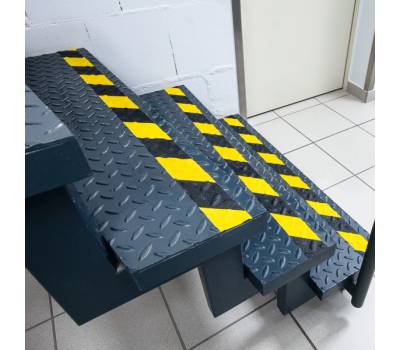 Nastro adesivo antiscivolo Duraline Grip+ - 5 cm x 15 mt - giallo-nero - Durable - 1097-130 - 4005546733838 - DMwebShop - 2