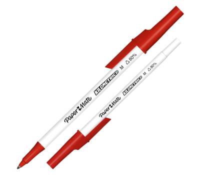 Penna sfera con cappuccio Kilometrico Recycled - punta 1 mm - colori assortiti - conf. 8 pezzi - Papermate - 2187680 - 3026981876806 - DMwebShop - 2