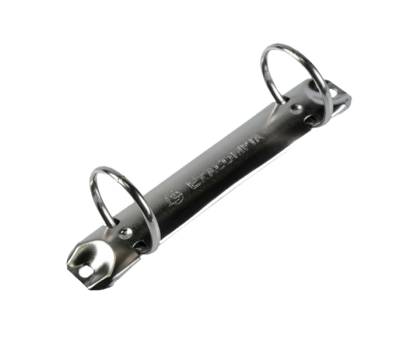 Raccoglitore foderato PPL 2 anelli tondi 30 mm dorso 4 cm 22 x 30 cm blu scuro - 13865 - 1