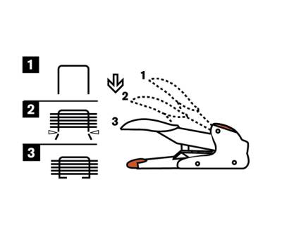 Cucitrice da tavolo DUAX Heavy Duty max 170 fogli grigio - 12550 - 1 Cucitrice da tavolo DUAX Heavy Duty max 170 fogli grigio - 12550 - 1