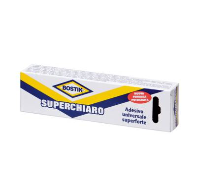 Adesivo Superchiaro universale - 50 gr - trasparente - Bostik - D2383 - 6302848 - 8710439282534 - DMwebShop - 1 Adesivo Superchiaro universale - 50 gr - trasparente - Bostik - D2383 - 6302848 - 8710439282534 - DMwebShop - 1