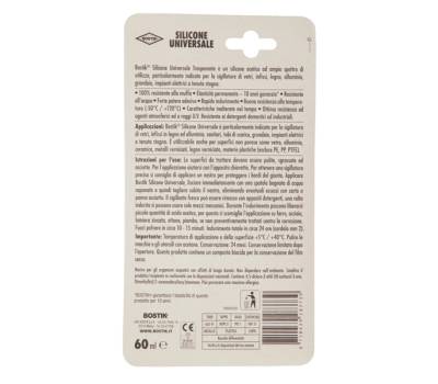 Silicone Universale - 60 ml - trasparente - Bostik - D2476 - 8710439283739 - DMwebShop - 1 Silicone Universale - 60 ml - trasparente - Bostik - D2476 - 8710439283739 - DMwebShop - 1