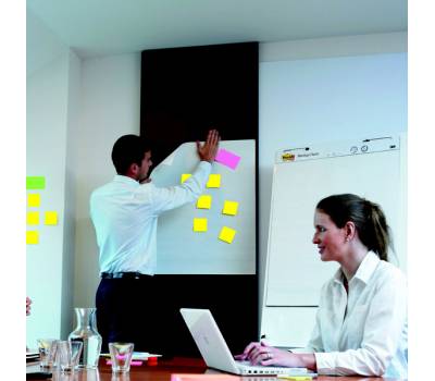 Blocco da parete Super Sticky 559RP 63,5 x 77,5 cm carta riciclata bianco 30 fogli - 13520 - 6 Blocco da parete Super Sticky 559RP 63,5 x 77,5 cm carta riciclata bianco 30 fogli - 13520 - 6