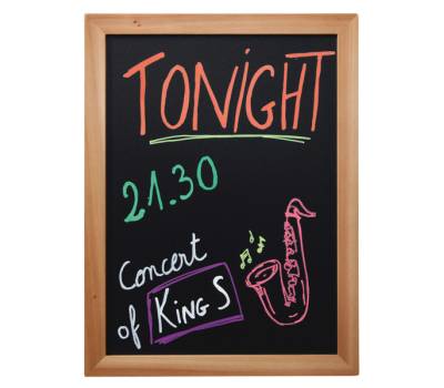 Lavagna Woody teak 30 x 40 cm - 13501 - 1