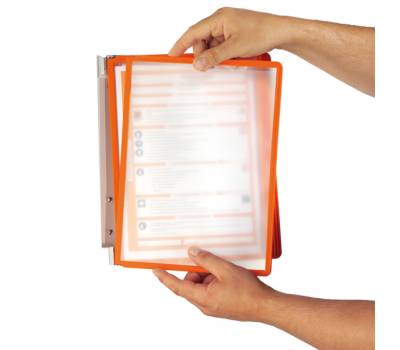 Leggio da parete Vario Wall 5 pannelli Sherpa inclusi arancione - 13327 - 1