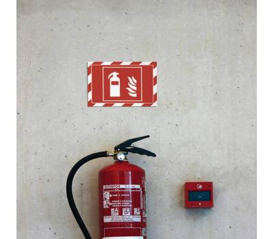 Cornice Duraframe Security adesiva pannello magnetico A4,21 x 29,7 cm rosso bianco - 13667 - 1