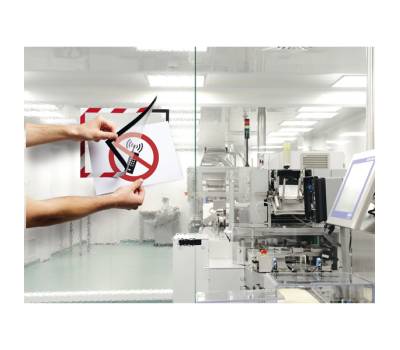 Cornice Duraframe Security adesiva pannello magnetico A4,21 x 29,7 cm rosso bianco - 13667 - 5