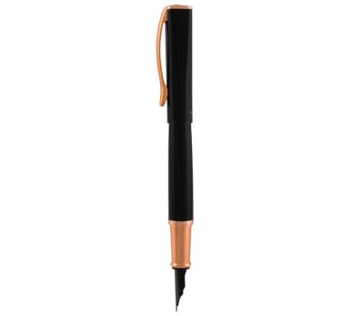 Penna Stilografica Impressa punta M nero rosegold - 12685 - 1